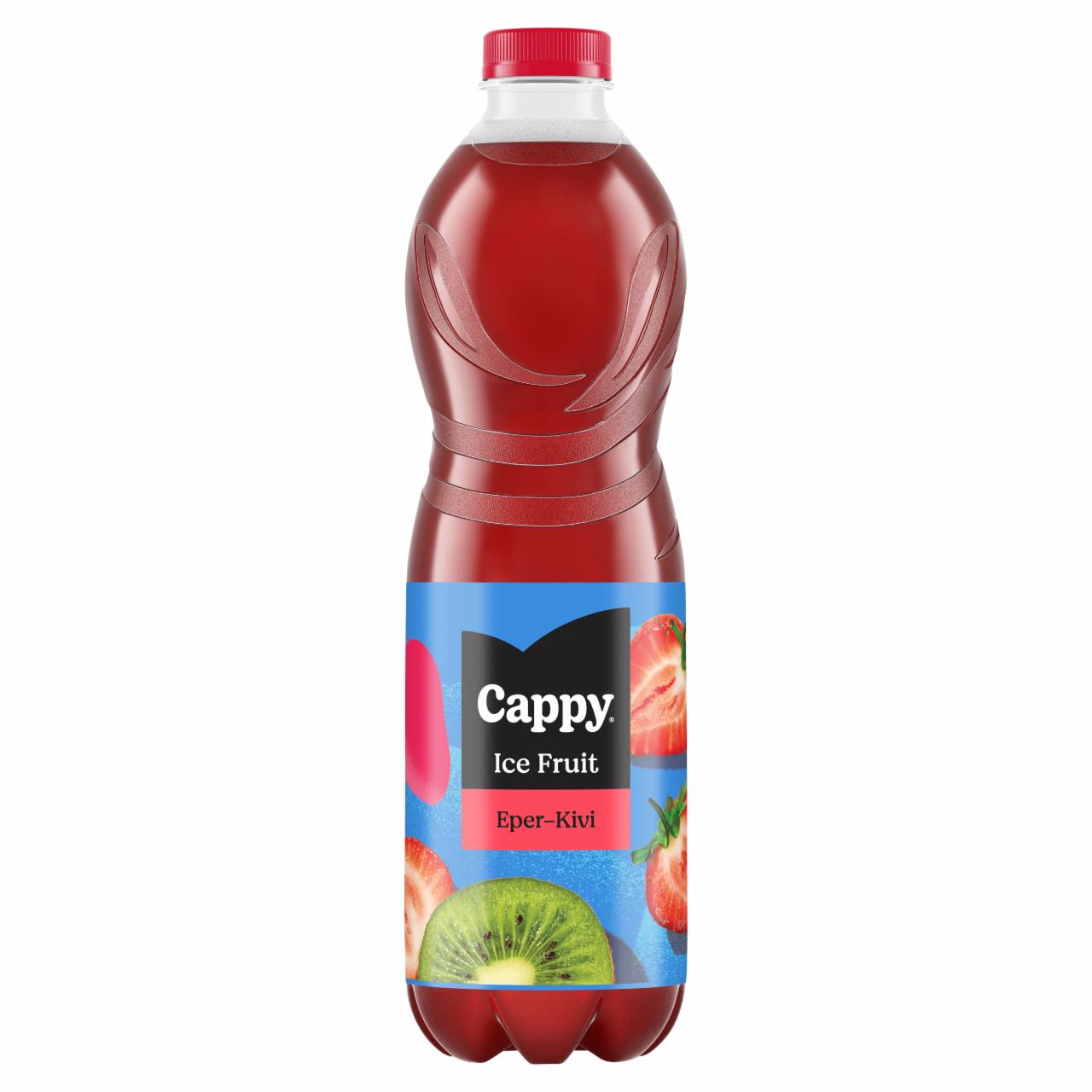 Képek - Cappy Ice Fruit üdítőital eper-kivi ízesítéssel 1,5 l