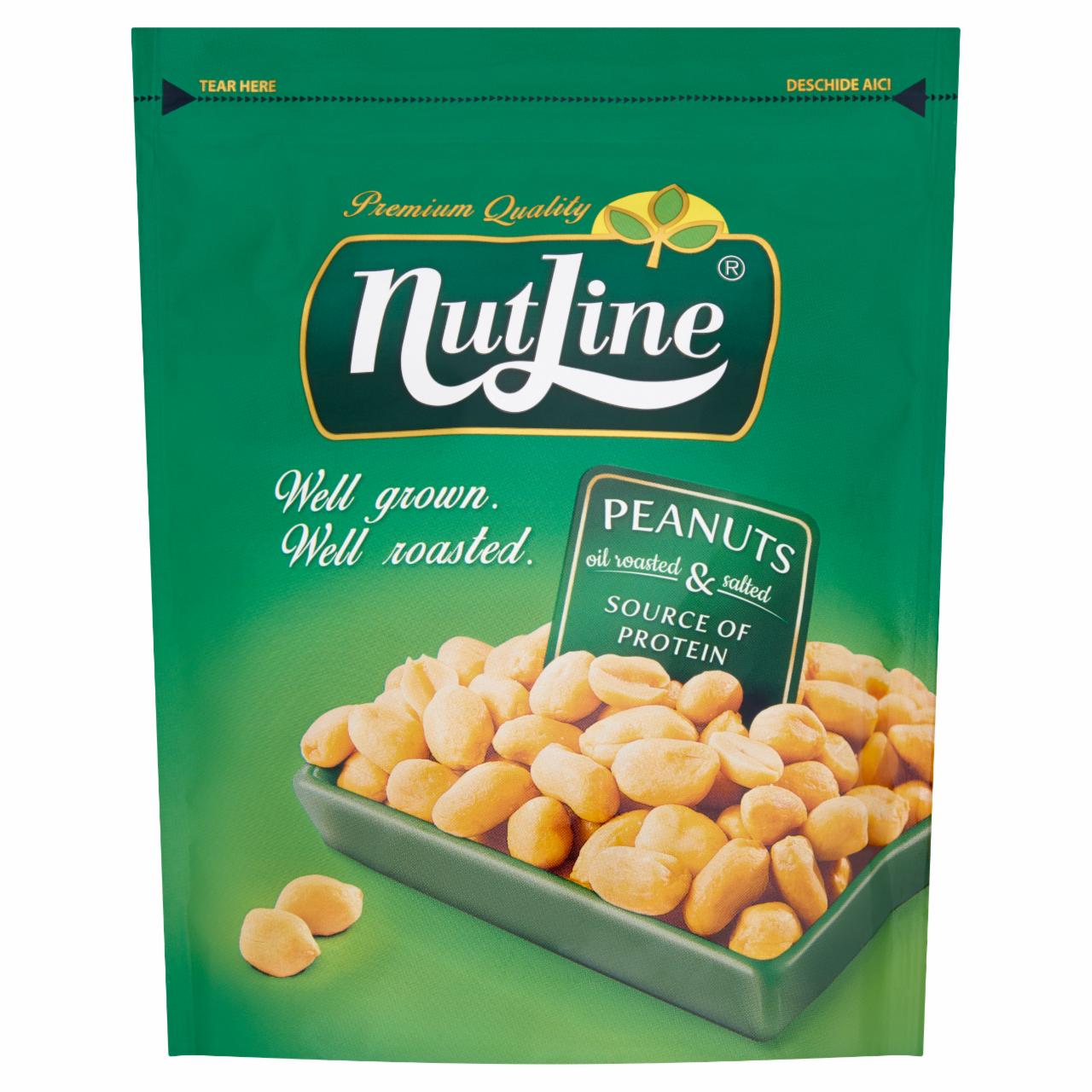 Képek - NutLine pörkölt, sózott földimogyoró 200 g