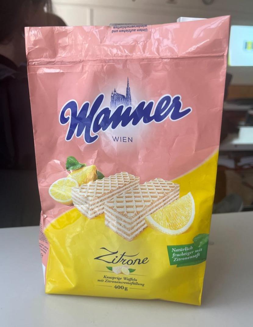 Képek - Manner zitrone waffer