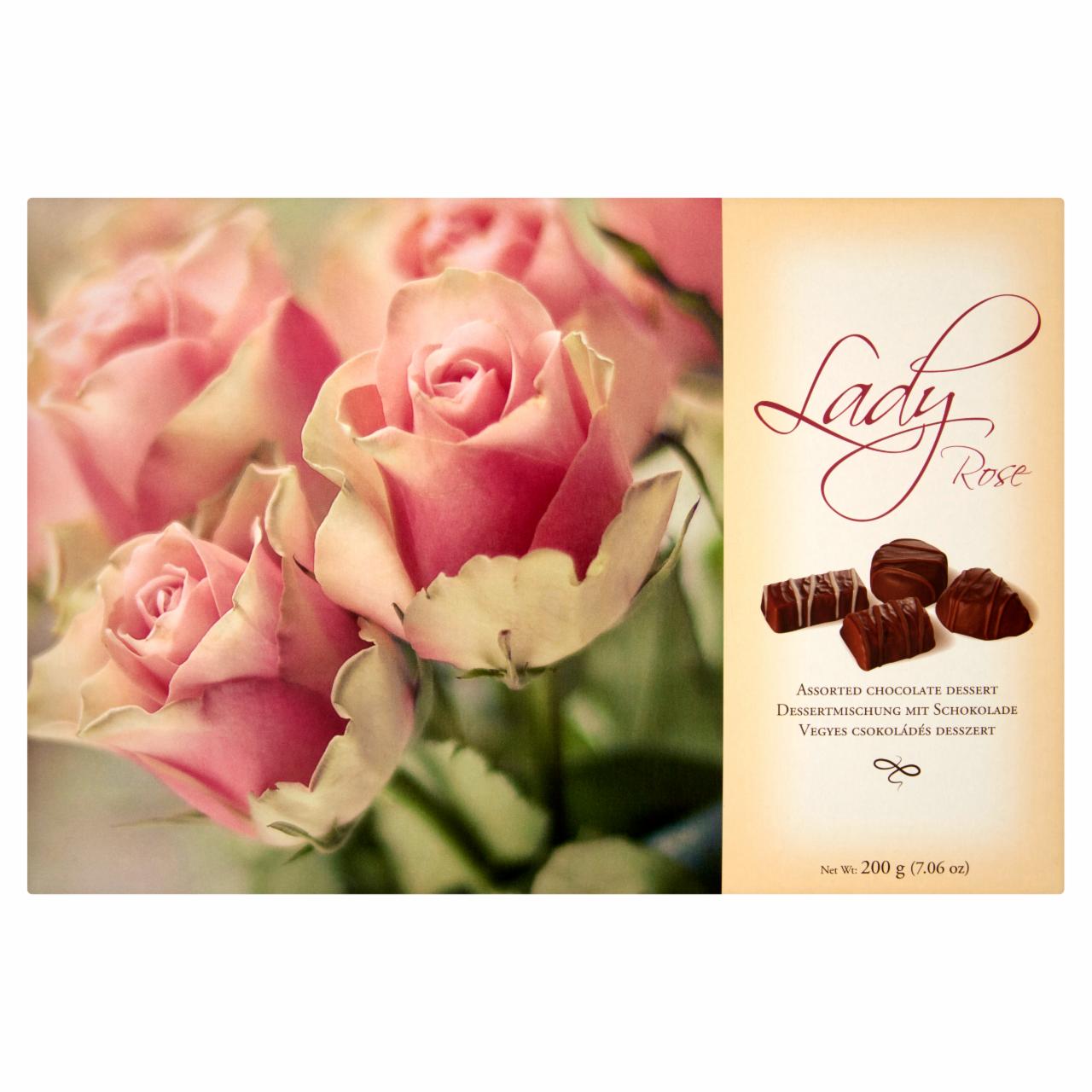 Képek - Lady Rose vegyes csokoládés desszert 19 db 200 g