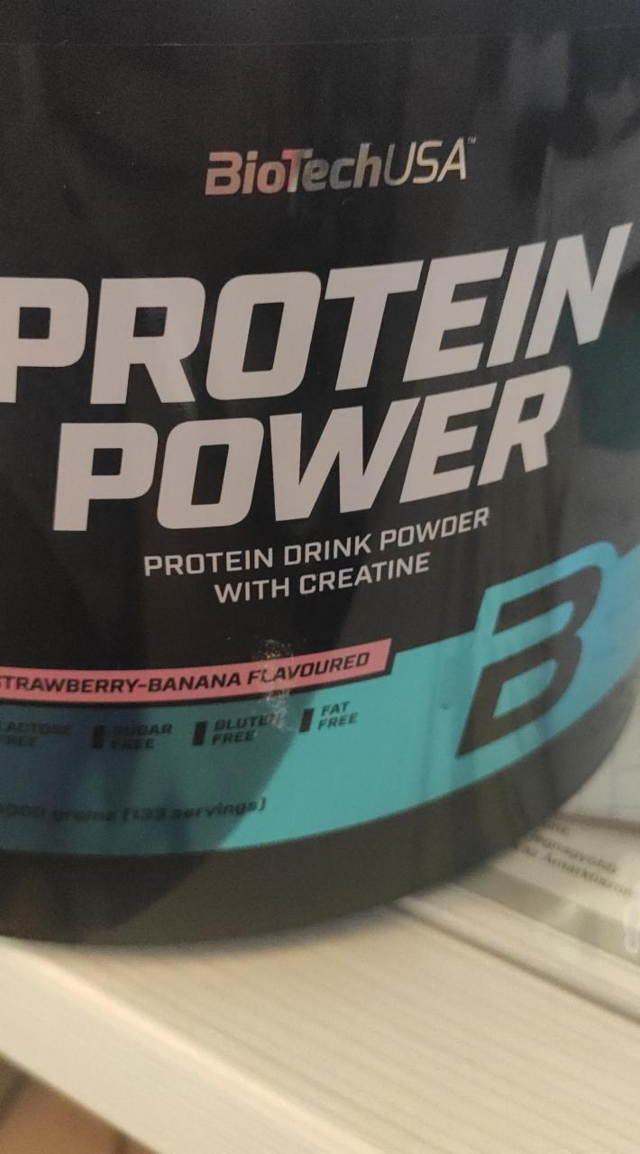 Képek - Protein strawberry banana BioTech USA