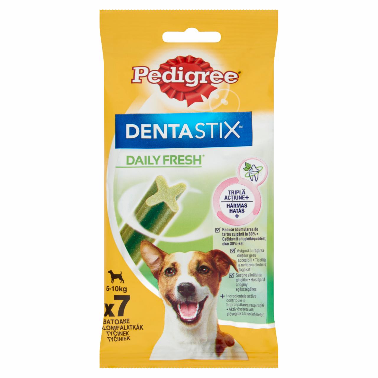 Képek - Pedigree DentaStix Daily Fresh jutalomfalat kutyák számára 110 g