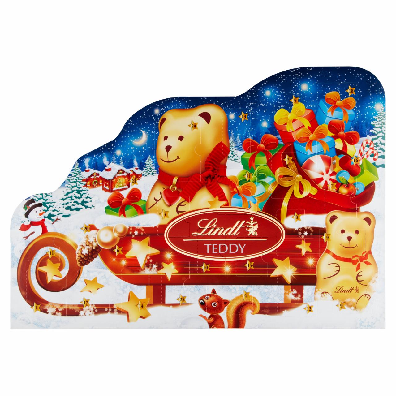 Képek - Lindt Teddy adventi naptár 265 g