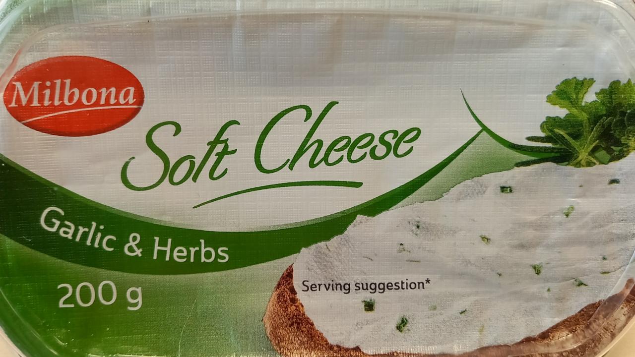 Képek - Soft cheese garlic & herbs Milbona