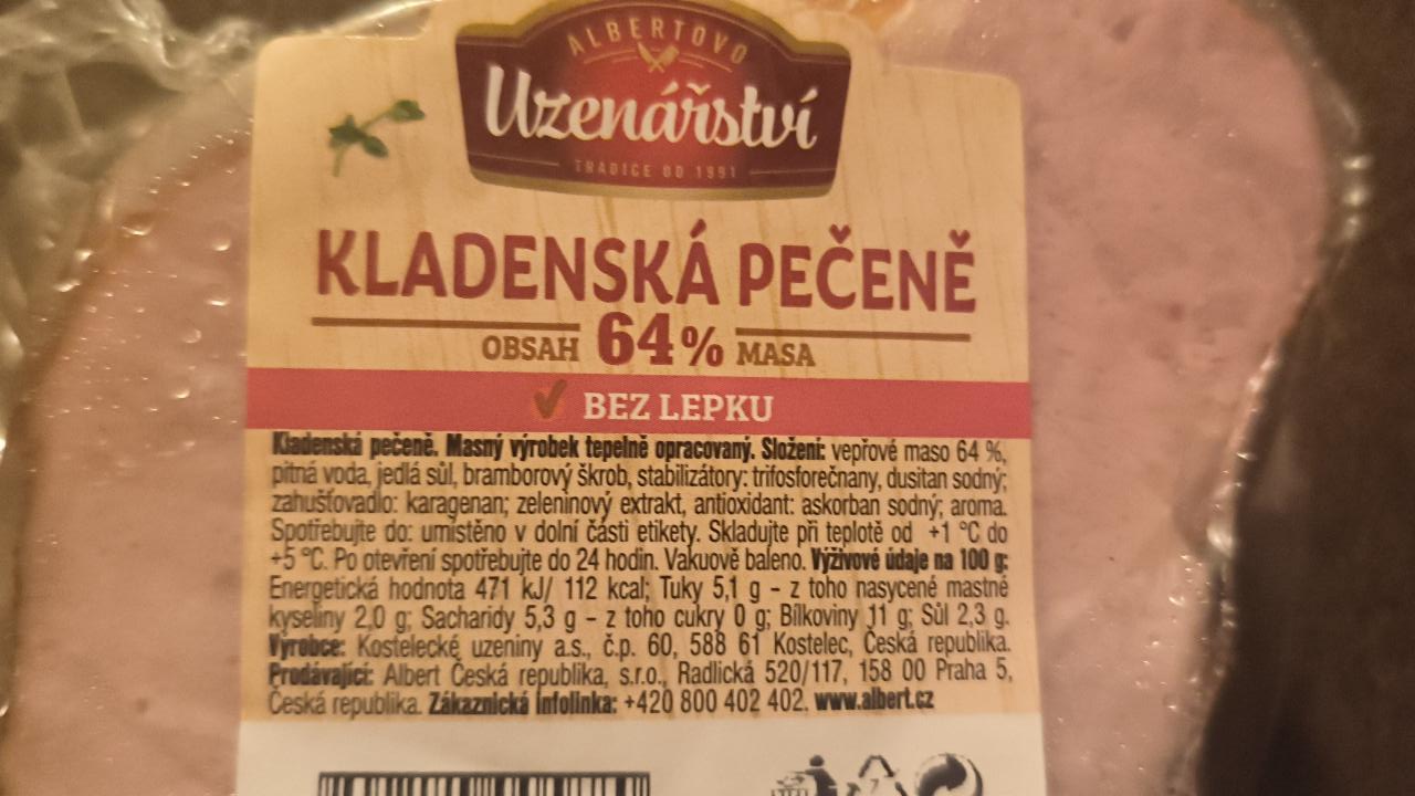 Képek - Kladenská pečeně 64% Albertovo uzenářství