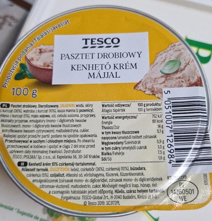 Képek - Kenhető krém májjal Tesco