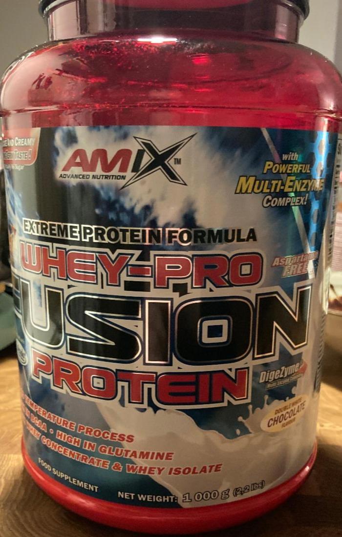 Képek - WheyPro Fusion Protein Double White Chocolate Amix Nutrition