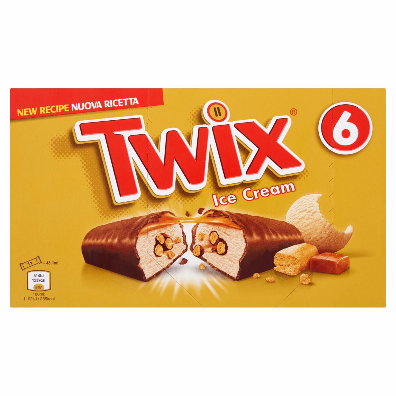 Képek - Twix jégkrém 6-pack 205,2 g