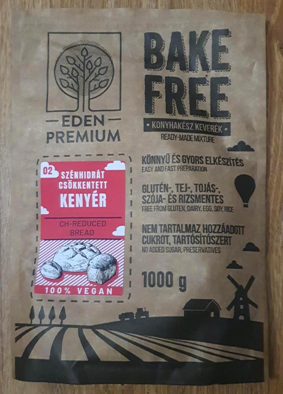 Képek - Bake Free szénhidrátcsökkentett kenyérliszt Eden Premium