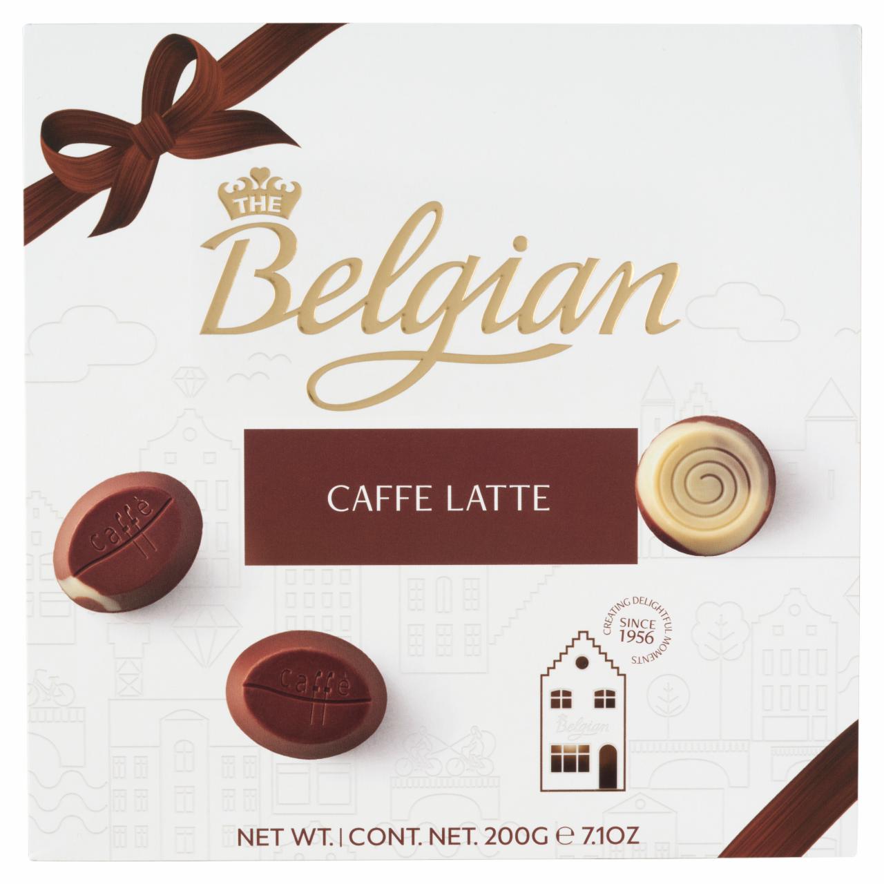 Képek - The Belgian Caffe Latte kávé ízű belga csokoládébonbonok 200 g 