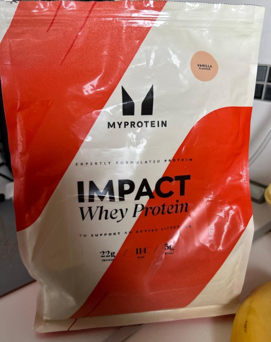 Képek - Impast whey protein Vanilla MyProtein