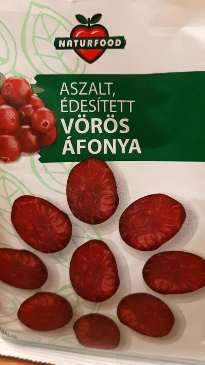 Képek - Aszalt édesített vörösáfonya Naturfood