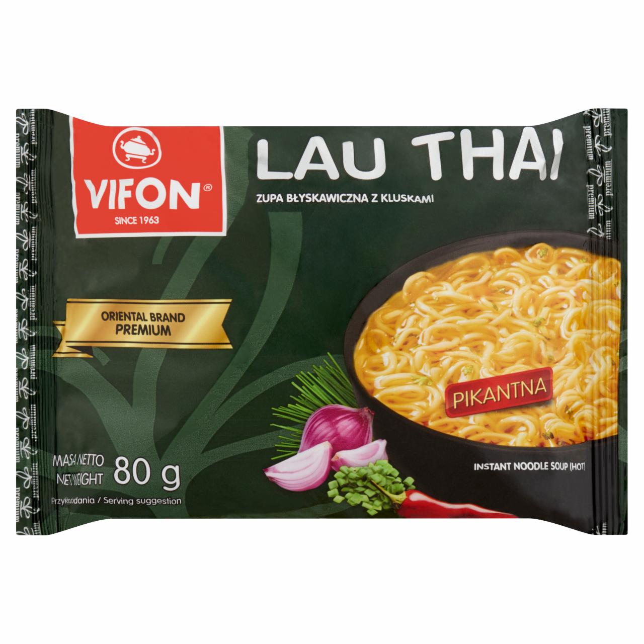 Képek - Vifon Lau Thai hagyományos thai csípős instant tésztás leves 80 g