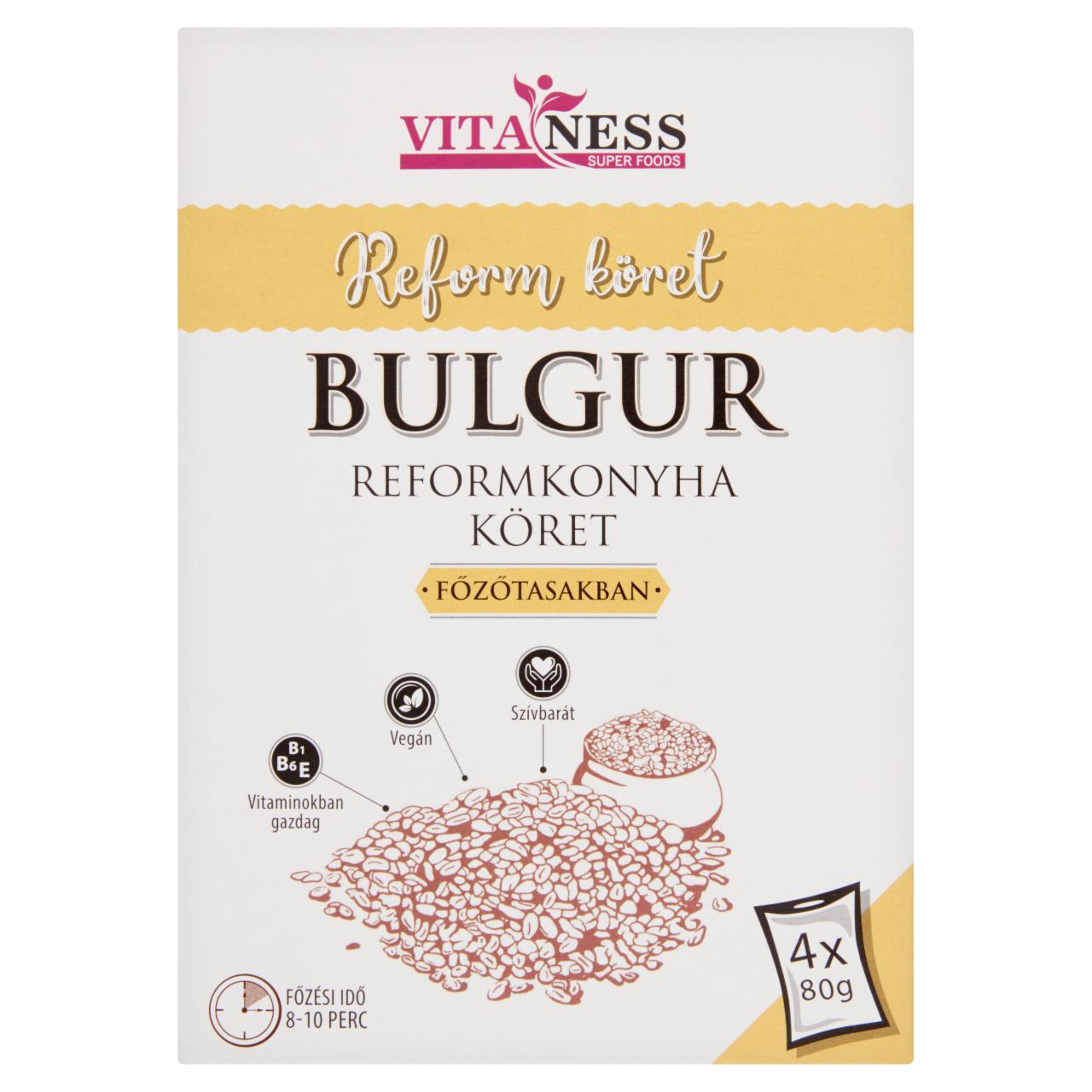 Képek - Vitaness Reform köret bulgur főzőtasakban 4 db 320 g