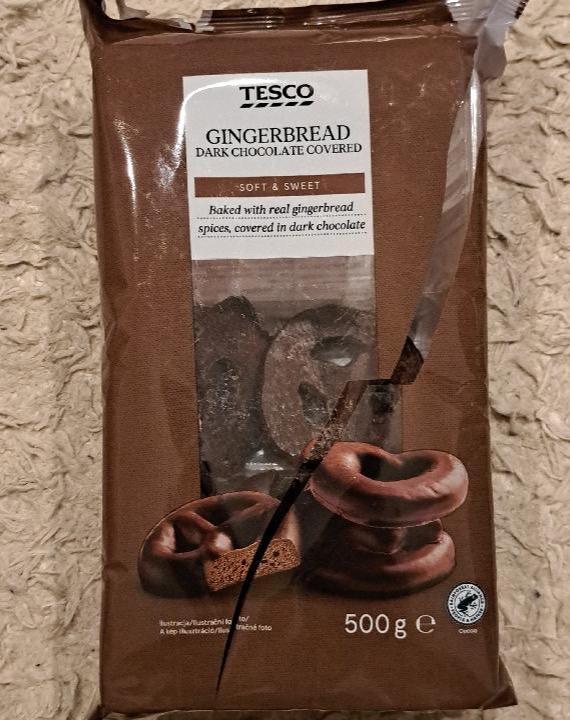 Képek - Gingerbread dark chocolate covered Tesco