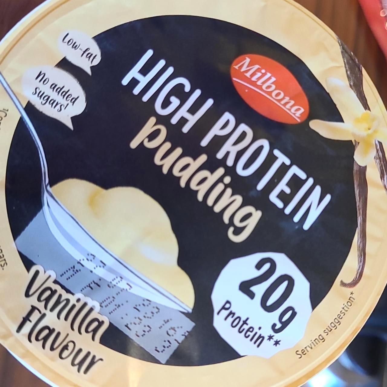 Képek - High protein pudding Vanilla flavour Milbona