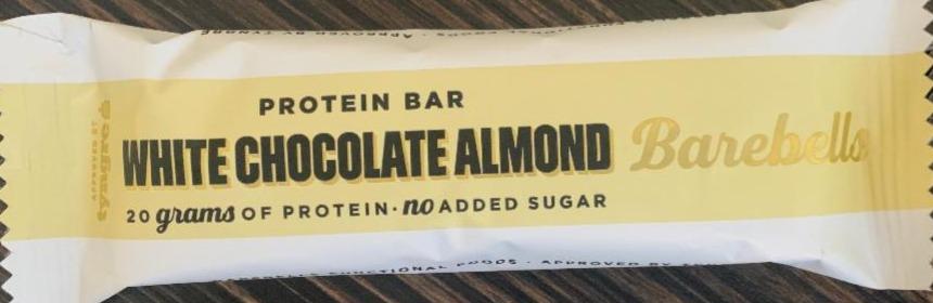 Képek - Protein bar white chocolate almond Barebells