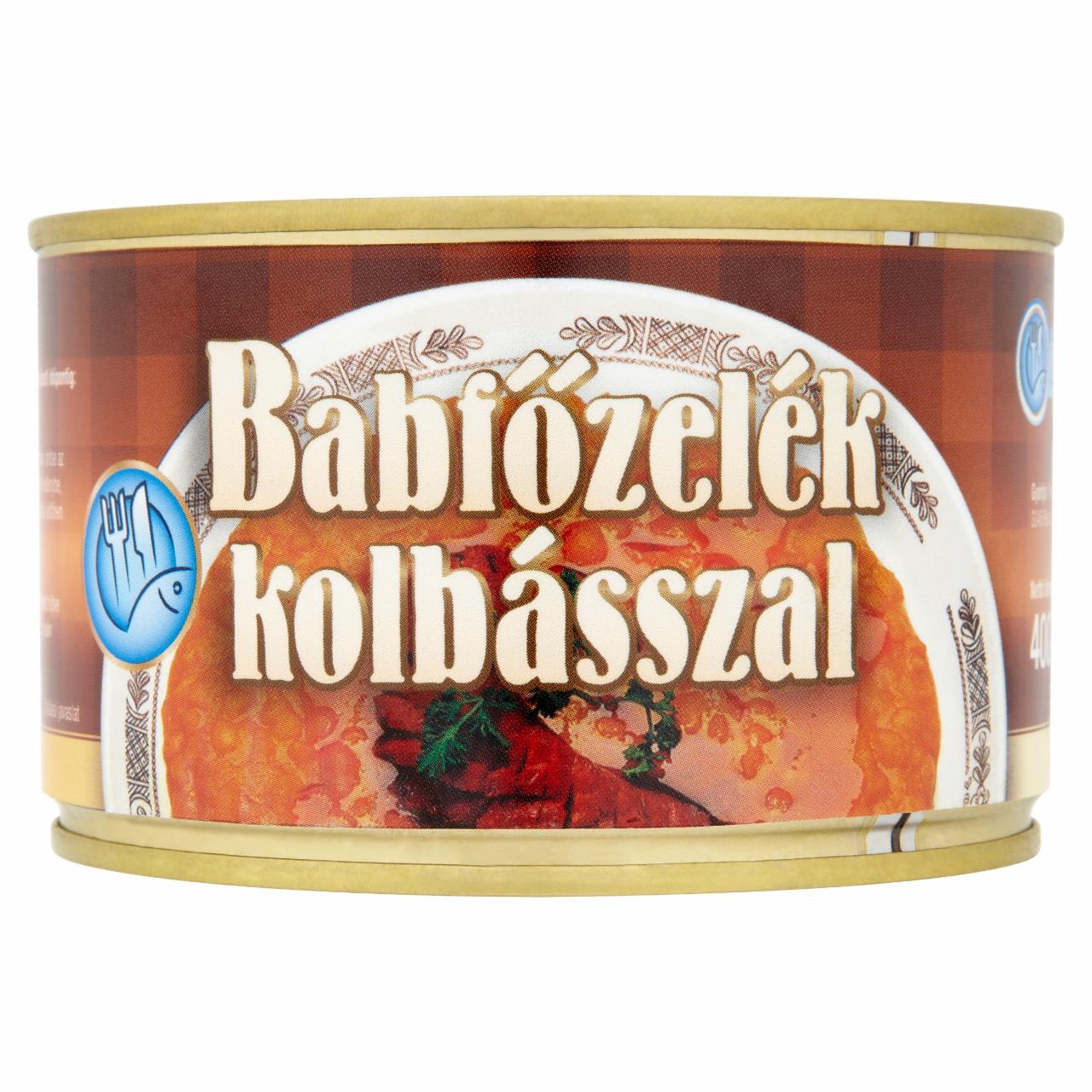 Képek - Babfőzelék kolbásszal 400 g