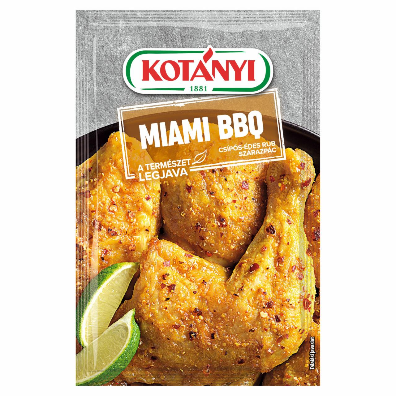 Képek - Kotányi Miami BBQ kreol rub fűszerkeverék 22 g