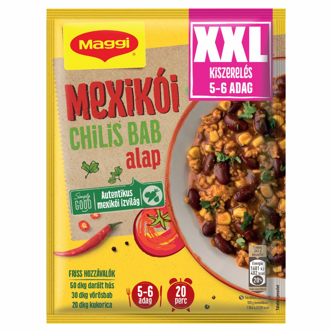 Képek - Maggi mexikói chilis bab alap 58 g