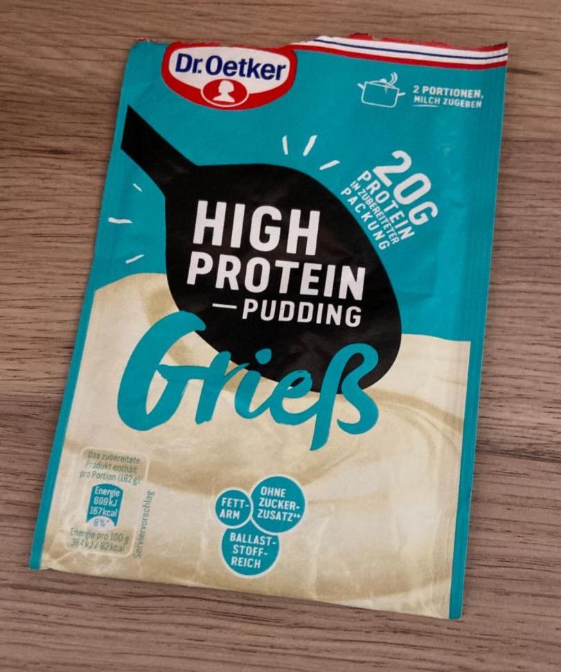 Képek - High protein pudding grieß Dr.Oetker