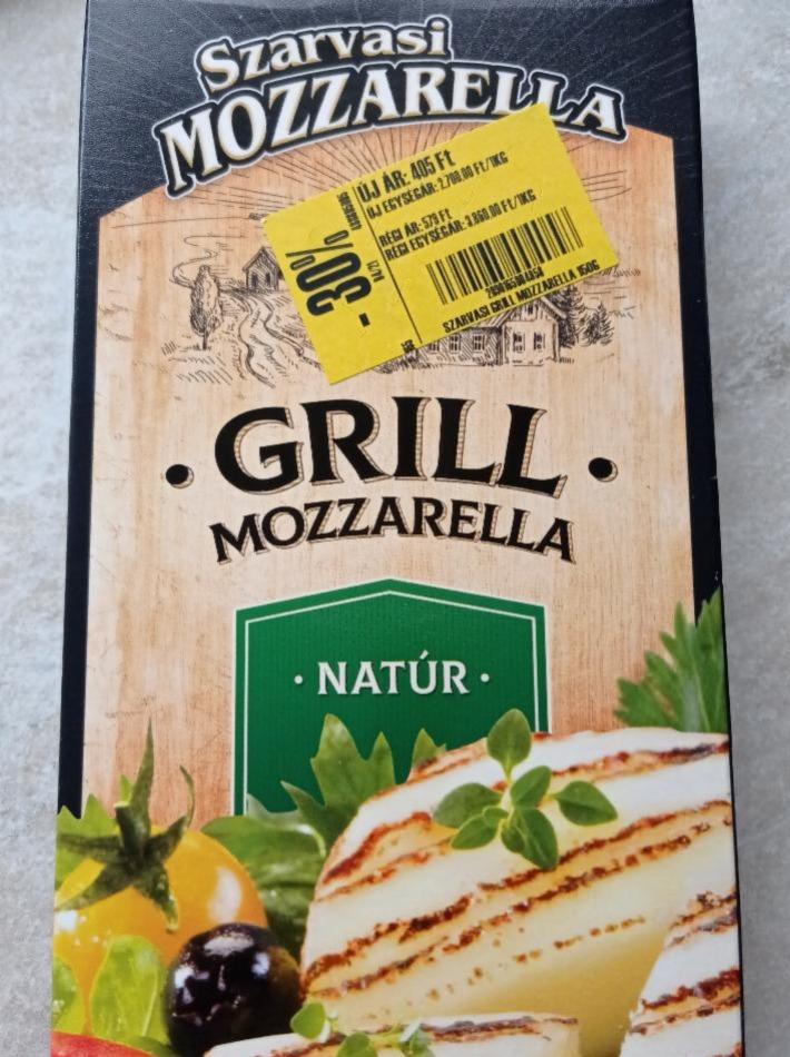 Képek - Grill mozzarella natúr Szarvasi mozzarella