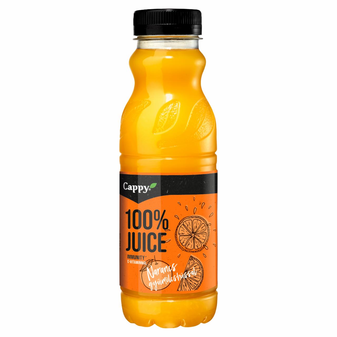 Képek - Cappy 100% narancslé gyümölcshússal 330 ml
