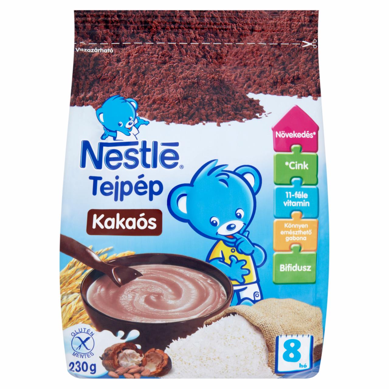 Képek - Nestlé kakaós tejpép 8 hónapos kortól 230 g