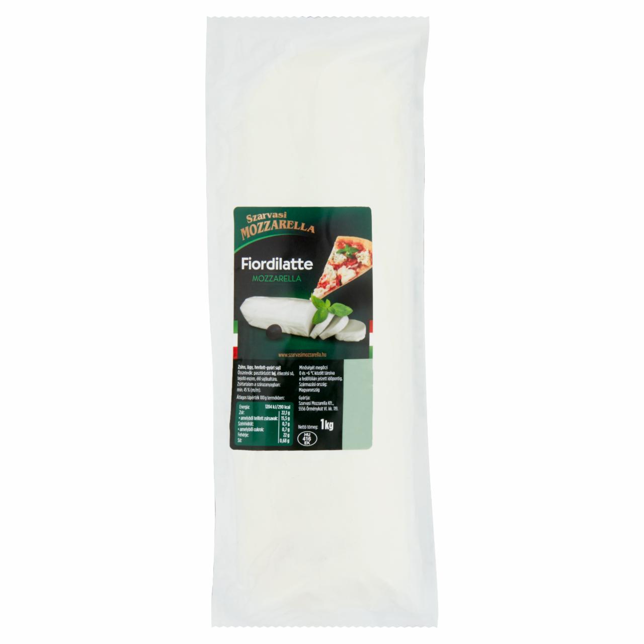 Képek - Szarvasi Mozzarella Fiordilatte mozzarella 1 kg