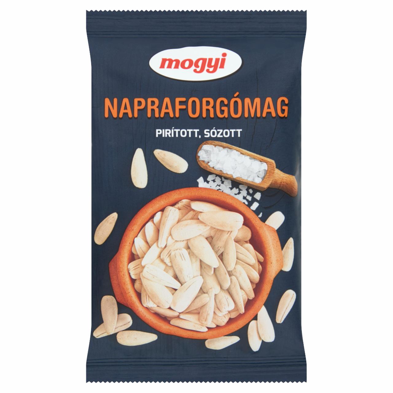 Képek - Mogyi pirított, sózott napraforgómag 80 g