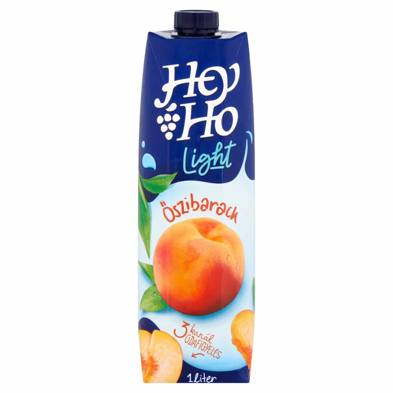 Képek - Hey-Ho Light őszibarack gyümölcsital édesítőszerrel 1 l