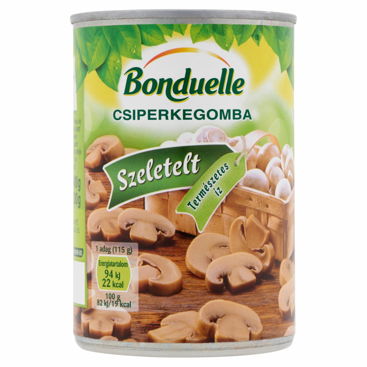 Képek - Bonduelle szeletelt csiperkegomba 390 g