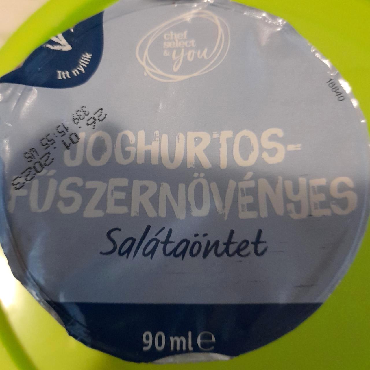 Képek - Joghurtos-fűszernövényes salátaöntet Chef select