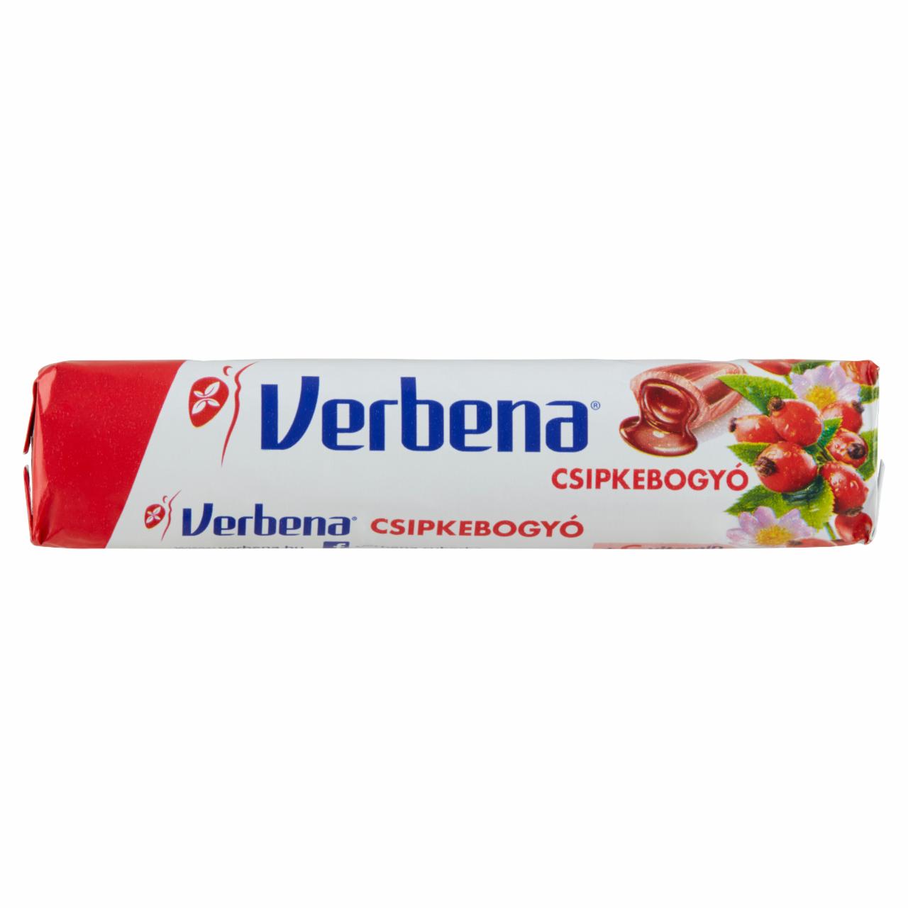 Képek - Verbena töltött keménycukorka csipkebogyó kivonattal és C vitaminnal 32 g