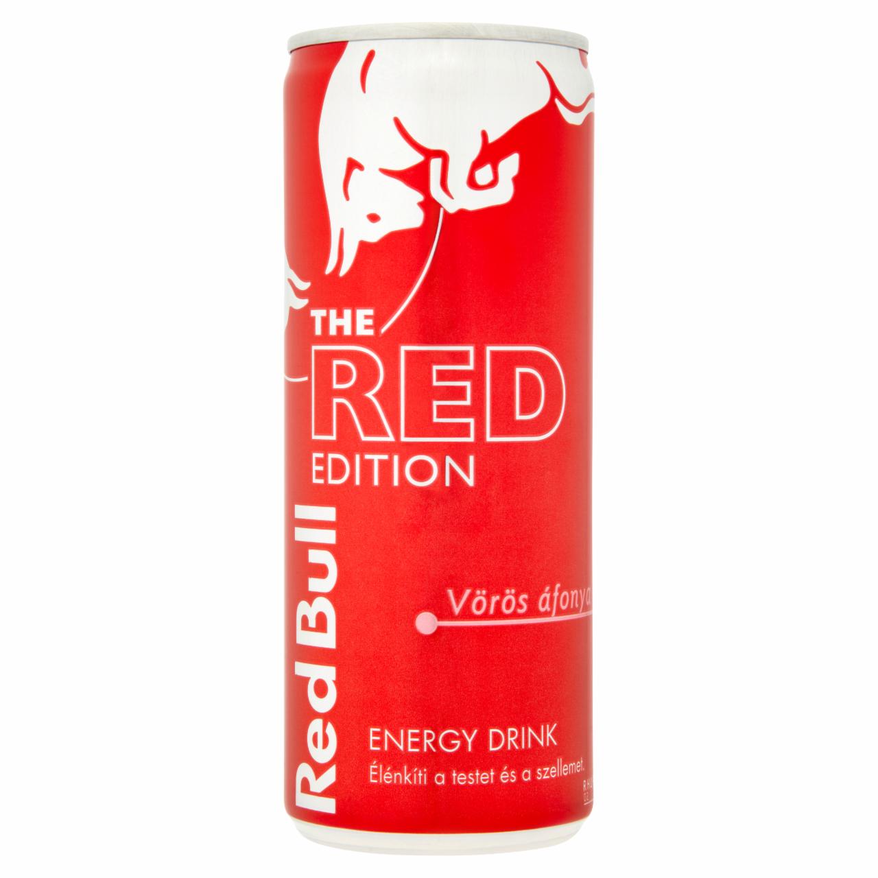 Képek - Red Bull The Red Edition energiaital vörös áfonya ízesítéssel 250 ml