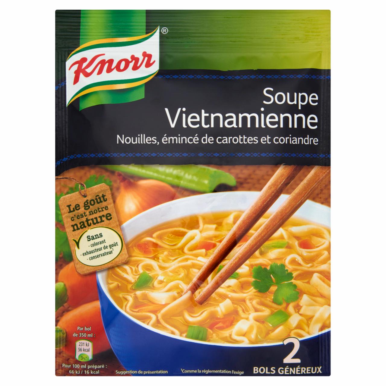 Képek - Knorr vietnámi zöldségleves tésztával 39 g