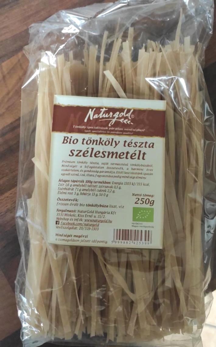 Képek - Bio tönköly tészta szélesmetélt Naturgold