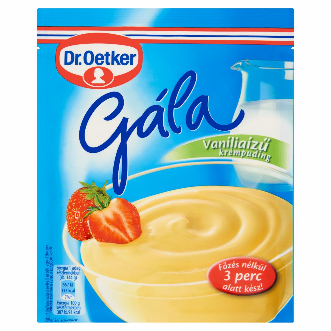 Képek - Dr. Oetker Gála vaníliaízű krémpudingpor 78 g