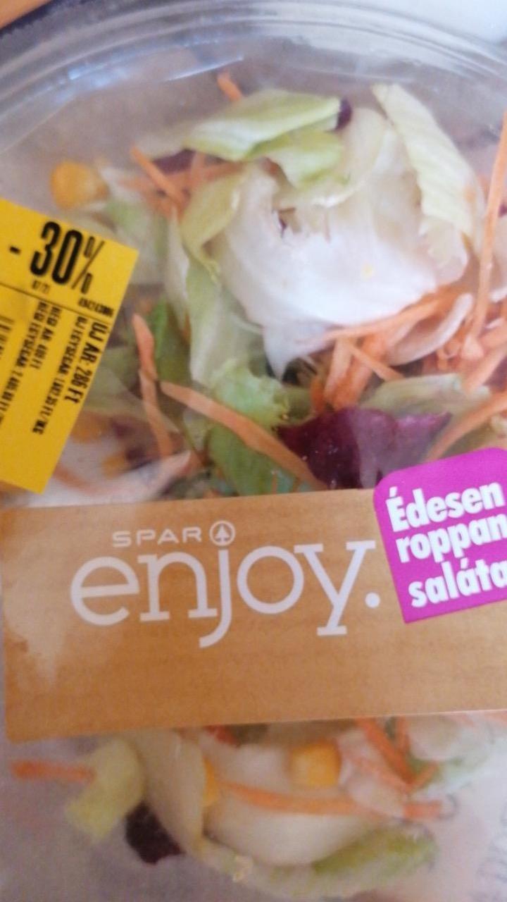 Képek - Édesen roppanó saláta Spar enjoy