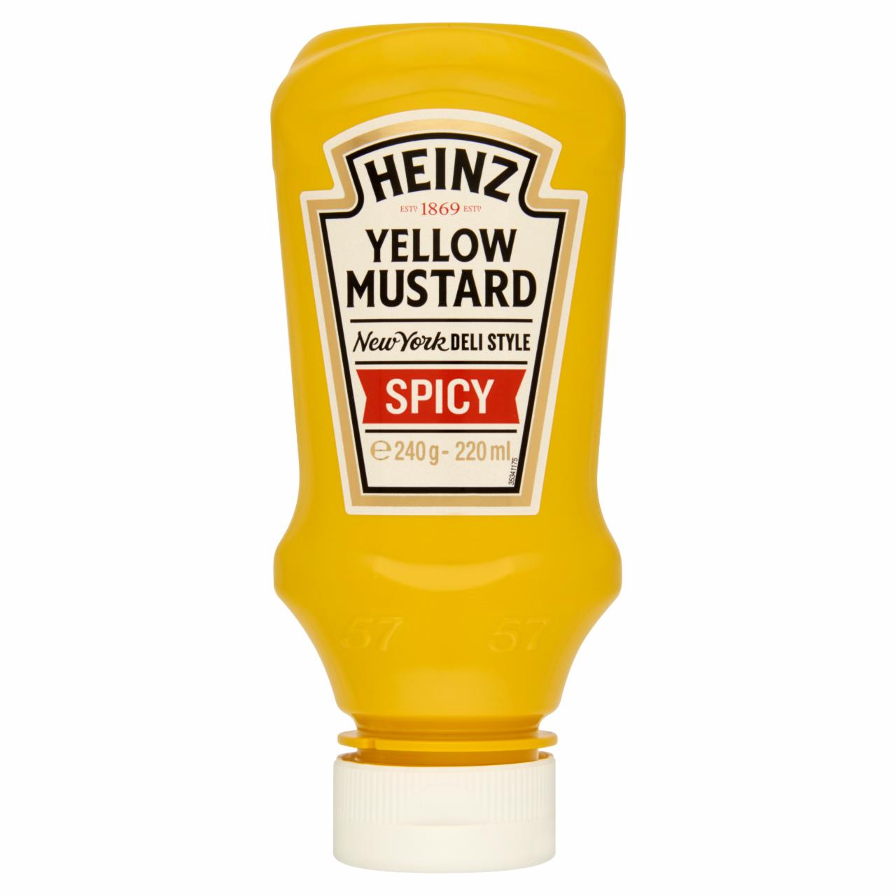 Képek - Heinz Spicy mustár Cayenne borssal 240 g