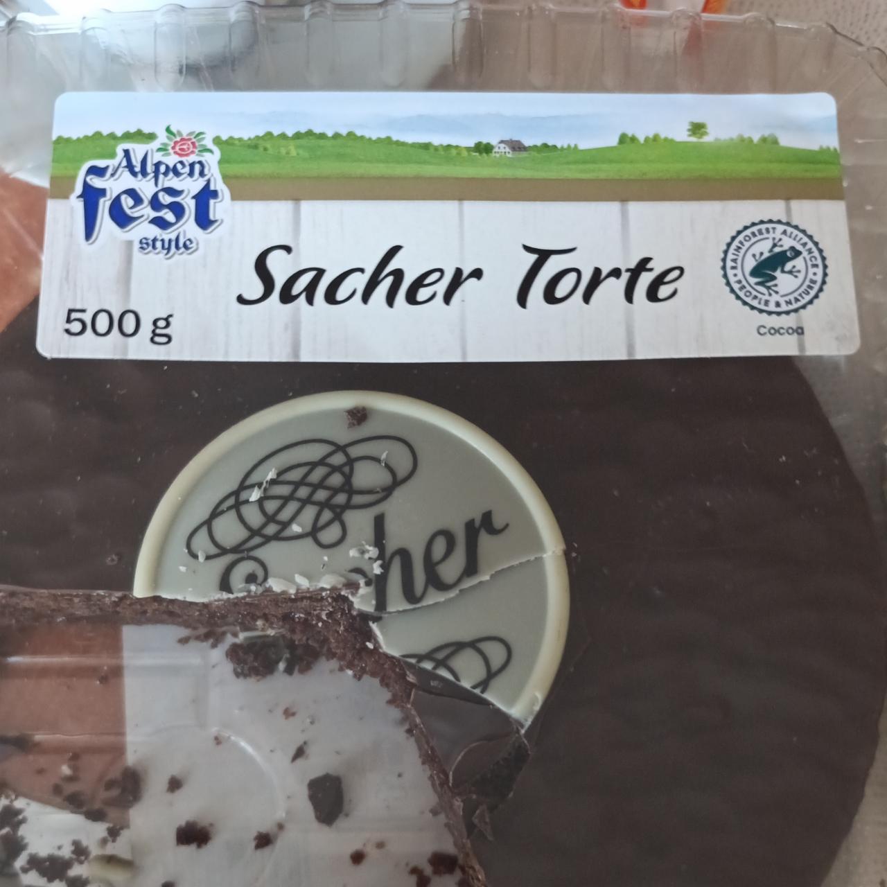 Képek - Sacher torte Alpen fest style