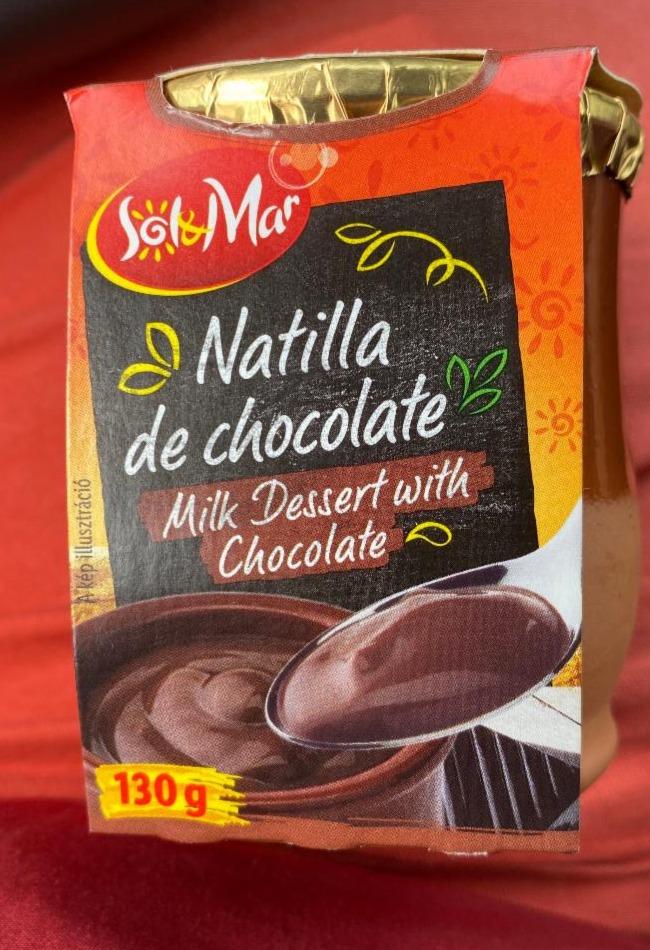Képek - Natilla de chocolate milk dessert with chocolate Sol Mar