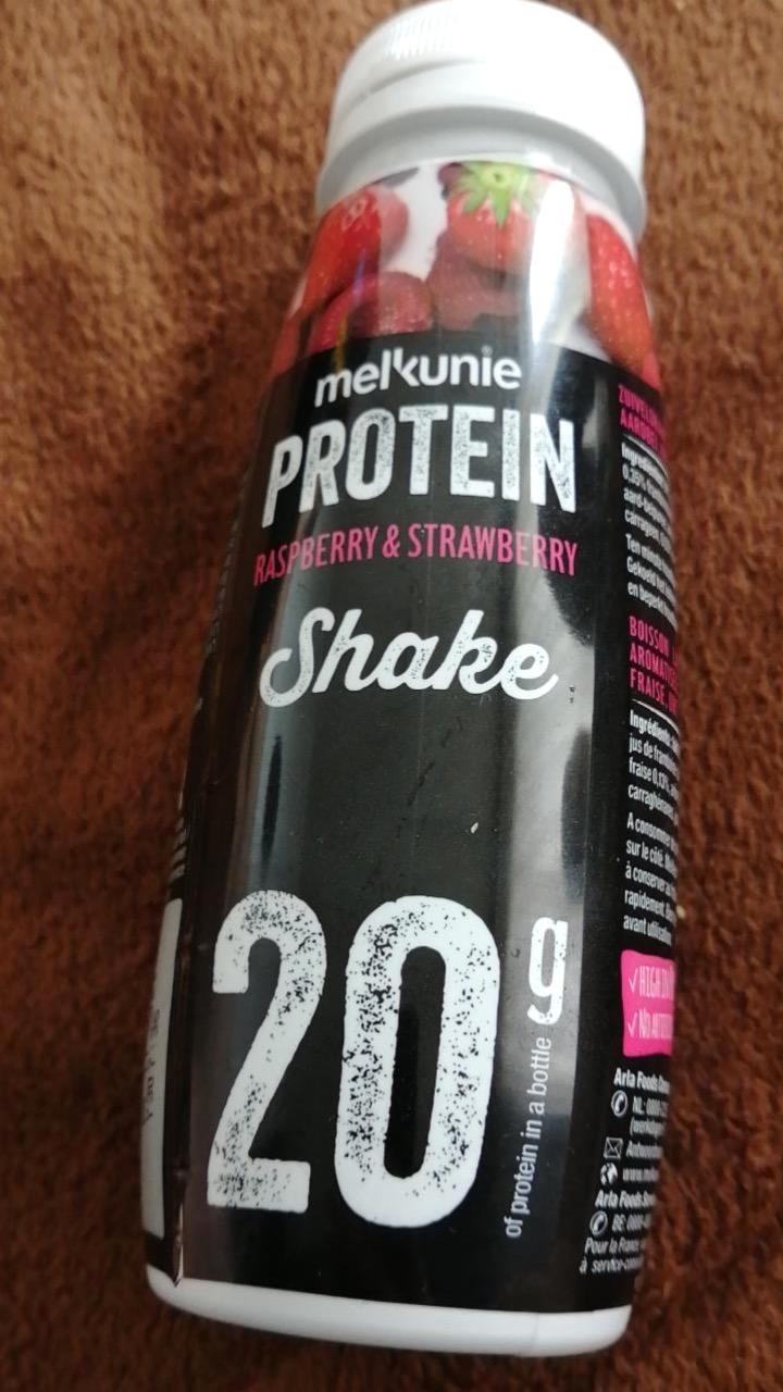 Képek - Protein shake rasberry & strawberry Melkunie