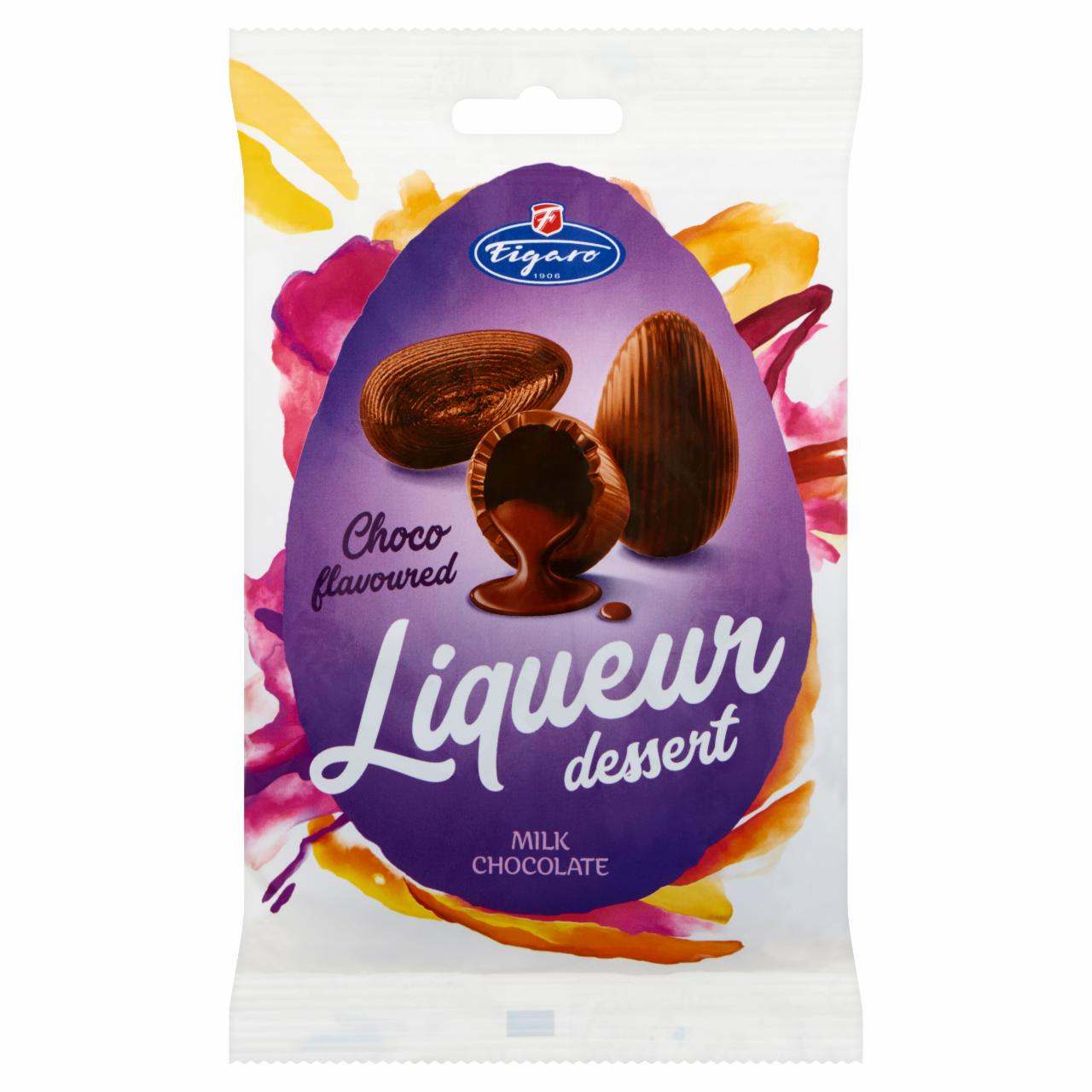 Képek - Figaro csokoládélikőr ízű krémmel töltött tejcsokoládé 100 g