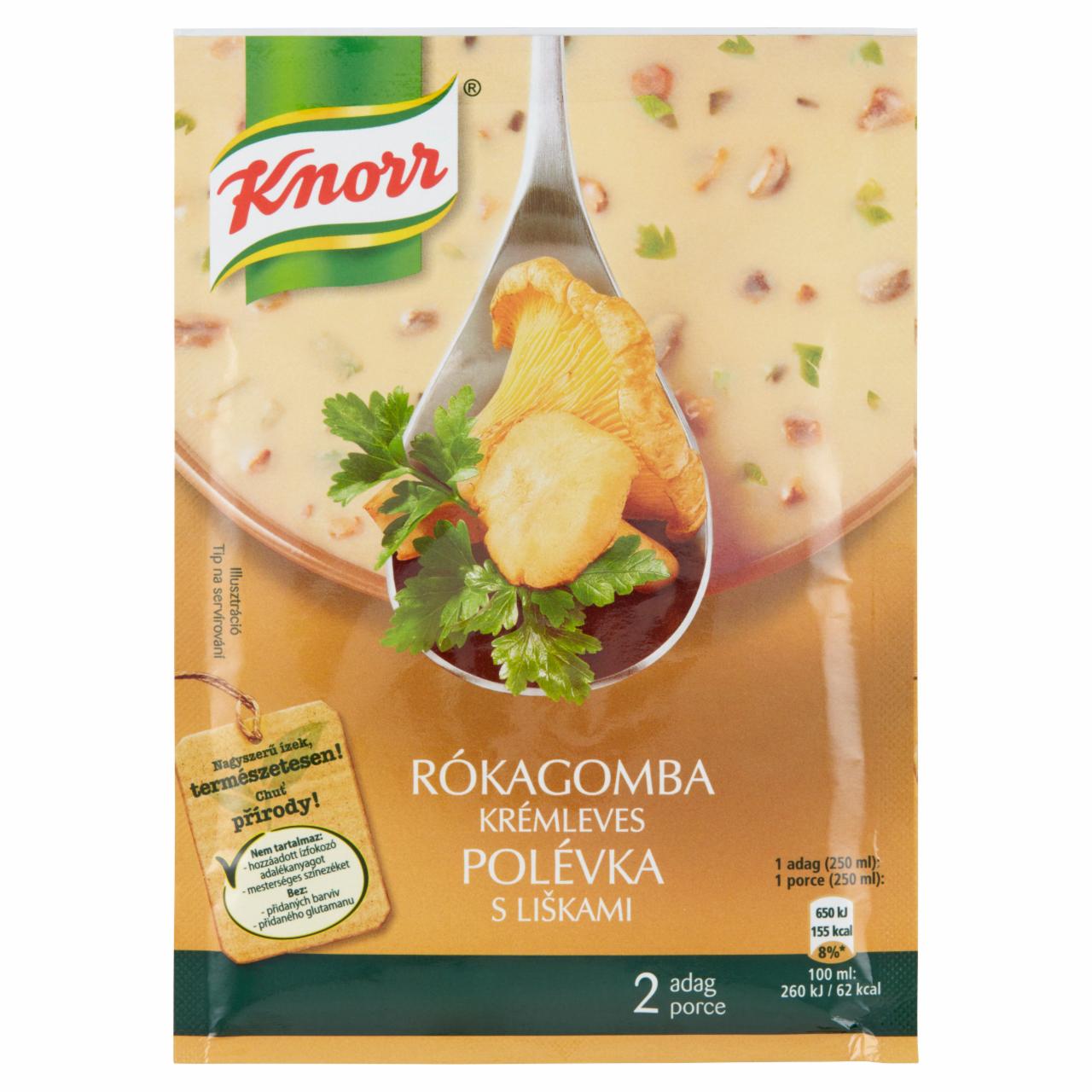 Képek - Knorr rókagomba krémleves 63 g