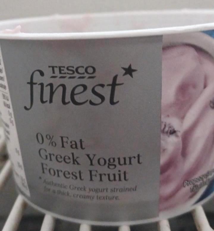 Képek - 0% fat greek yoghurt Forest fruit Tesco Finest