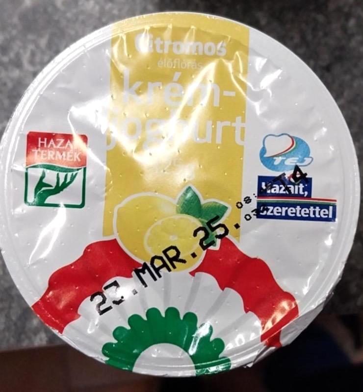 Képek - Citromos krémjoghurt Aldi