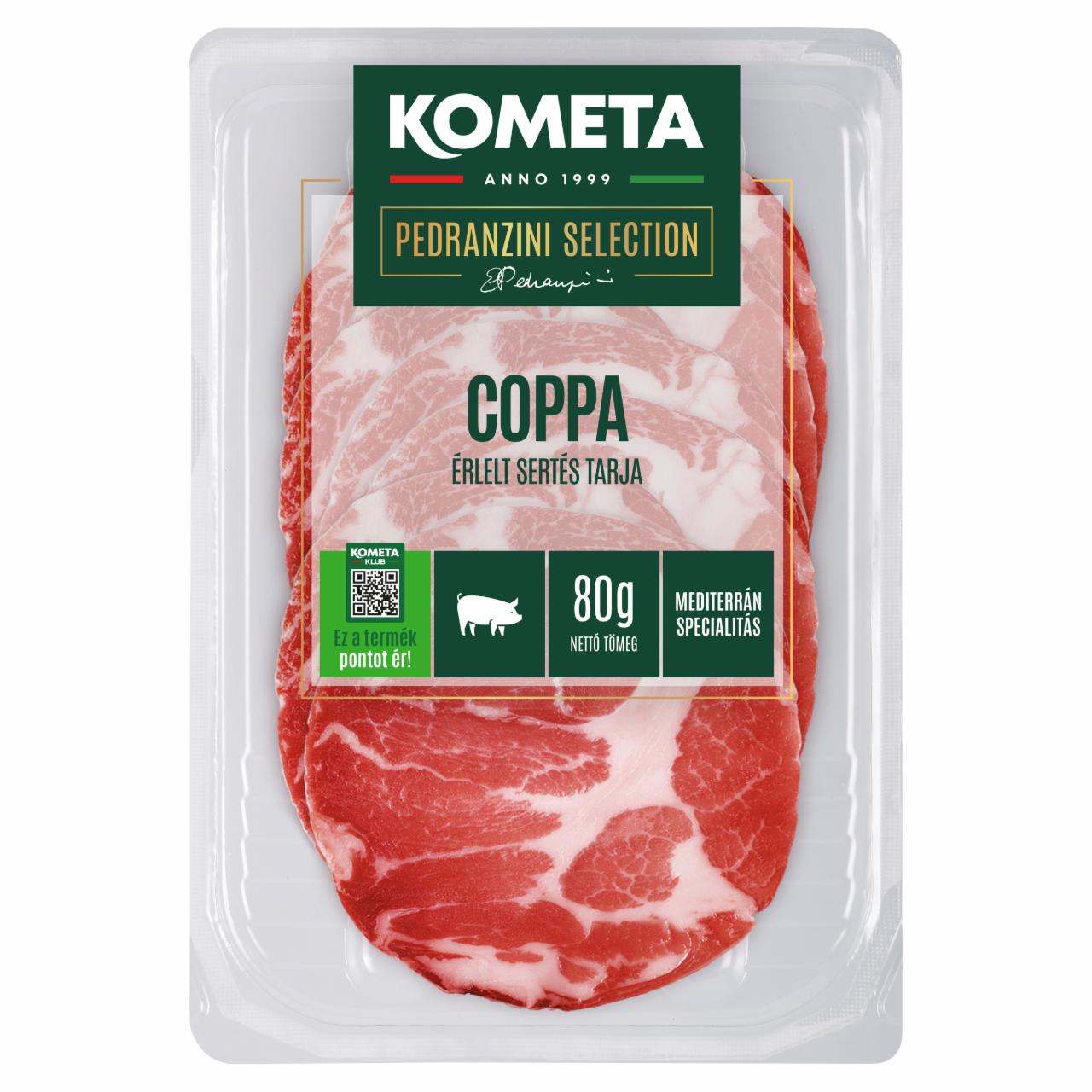 Képek - Kometa Coppa szeletelt, érlelt sertés tarja 80 g