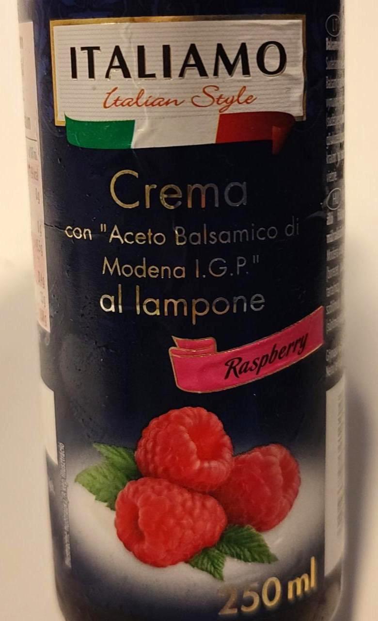 Képek - Crema Málnás balzsamecet Italiamo