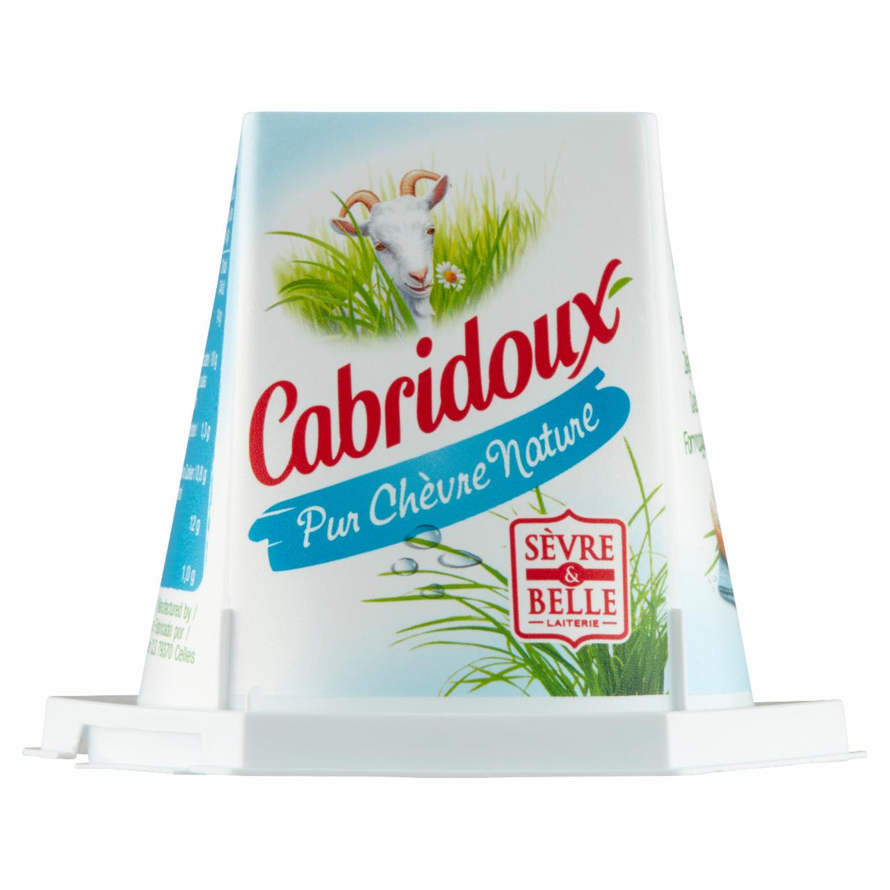 Képek - Cabridoux zsíros, lágy kecskesajt 125 g